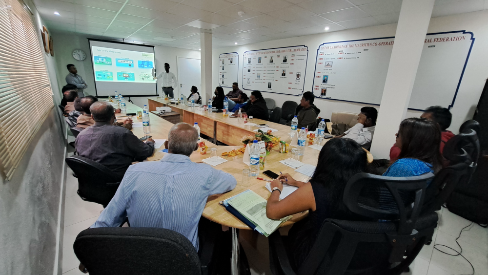 Training of Staff on Security Awareness, 23 June 2022