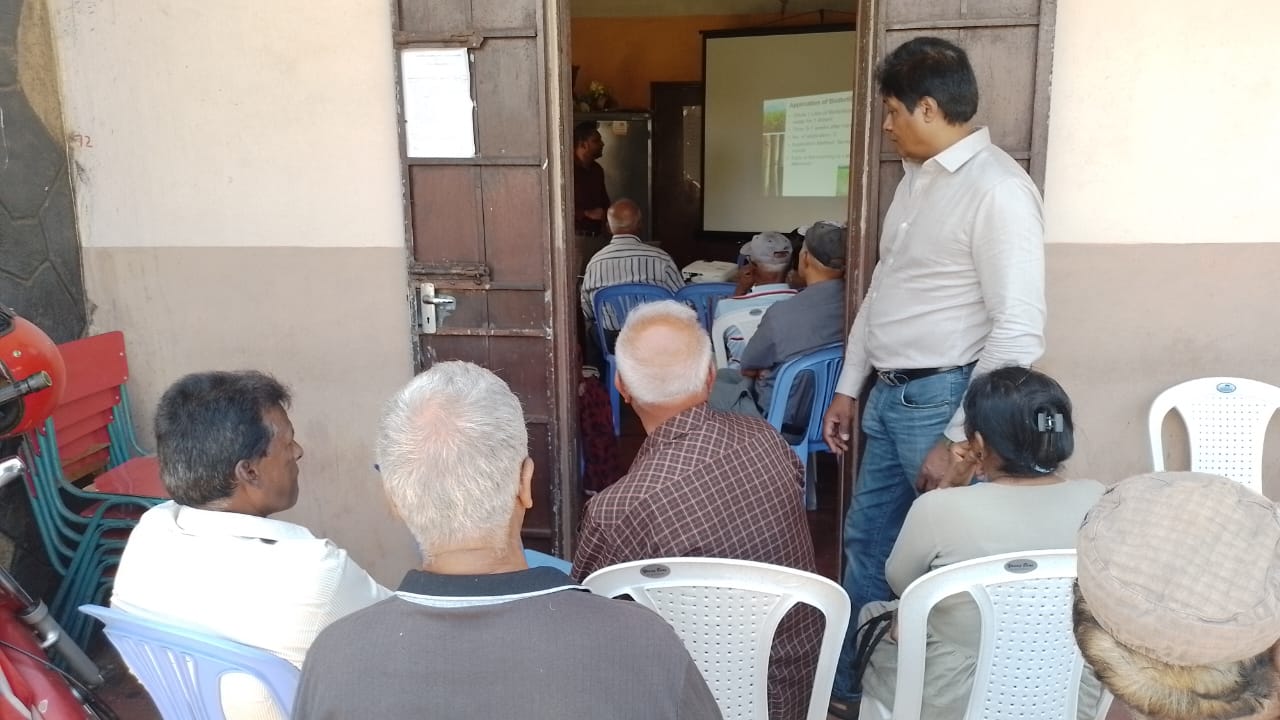 The team from MCAF participated in a presentation on the utilization of bio-fertilizers and facilitated prompt deliveries at Valton CCS on December 19th, 2022